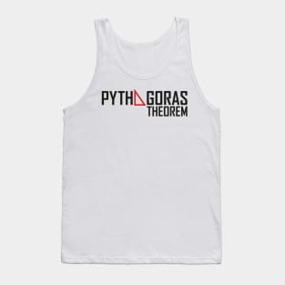 Pythagoras theorem - light Tank Top